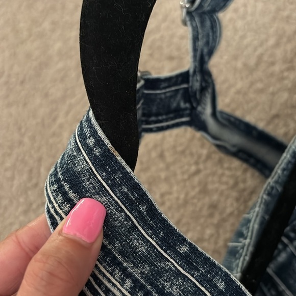 Z Supply Stripped Overall shorts size XS - Picture 6 of 6